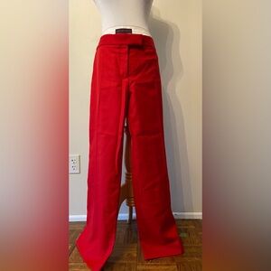 Stella McCartney red women’s trousers sz 46 (us 10)
